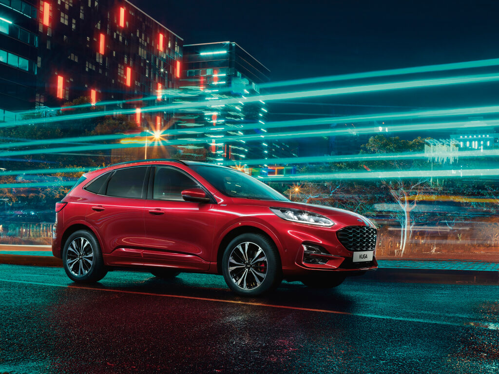 Ennakkotilaa uusi Ford Kuga Hybrid AWD 389 €/kk, käsiraha 0€!