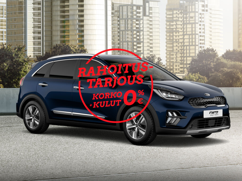 Uusi hybrid – Kia Niro LX alkaen 299€/kk ilman käsirahaa ja kuluja
