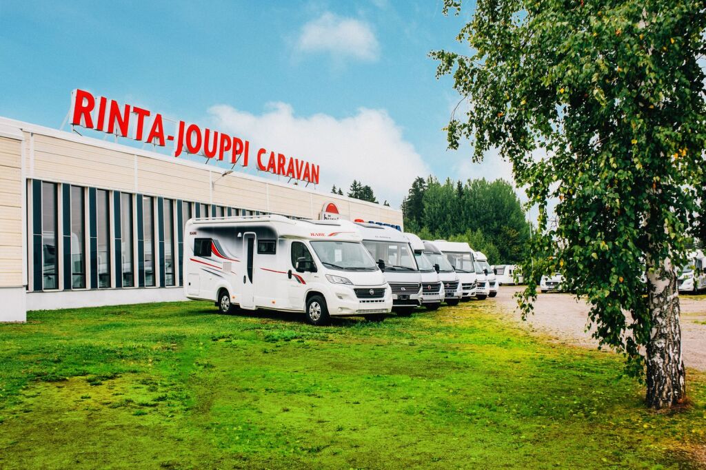 Uudet ja käytetyt matkailuautot ja matkailuvaunut J. Rinta-Joupilta!